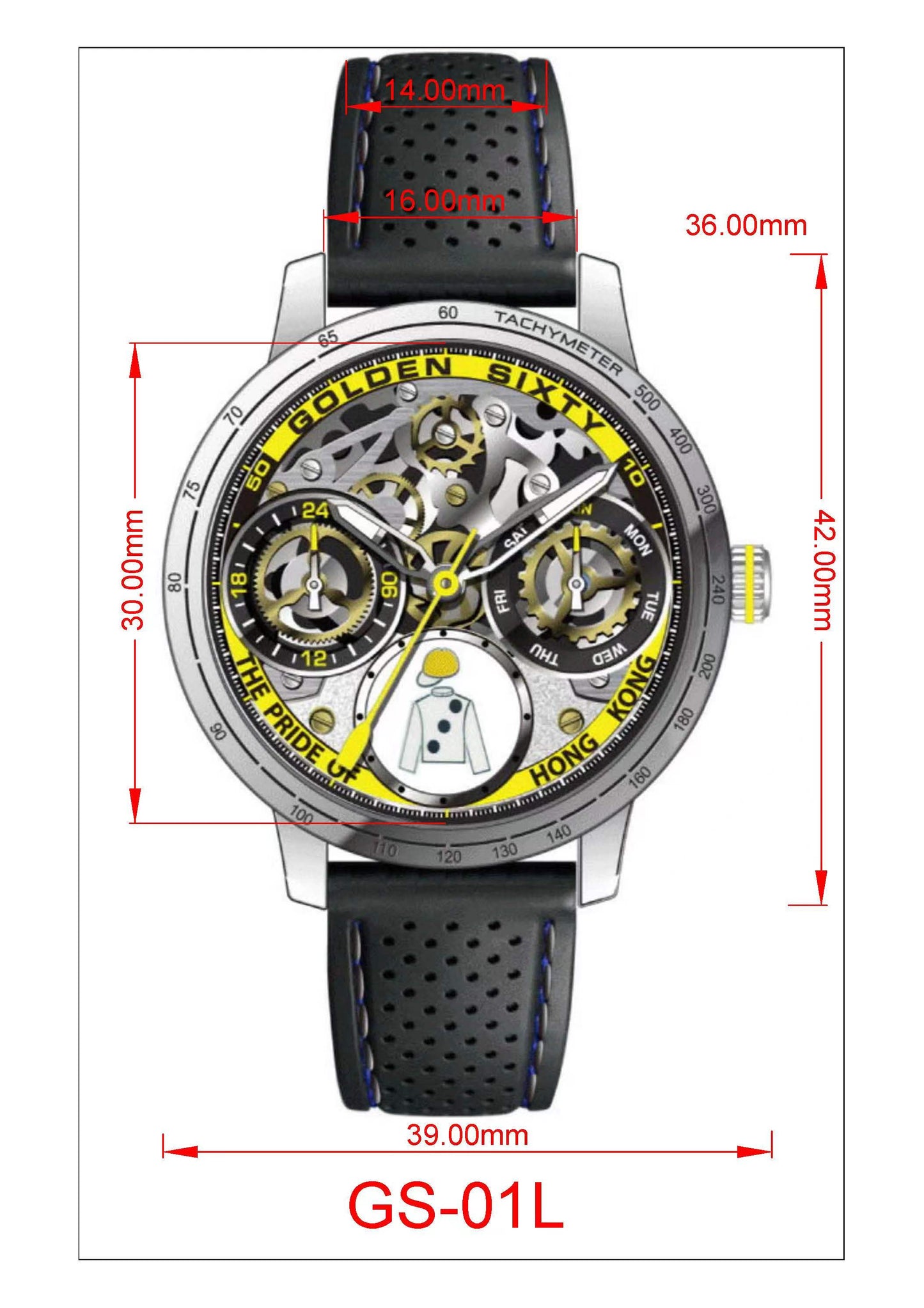 GOLDEN SIXTY Champion Series Watches GS01L