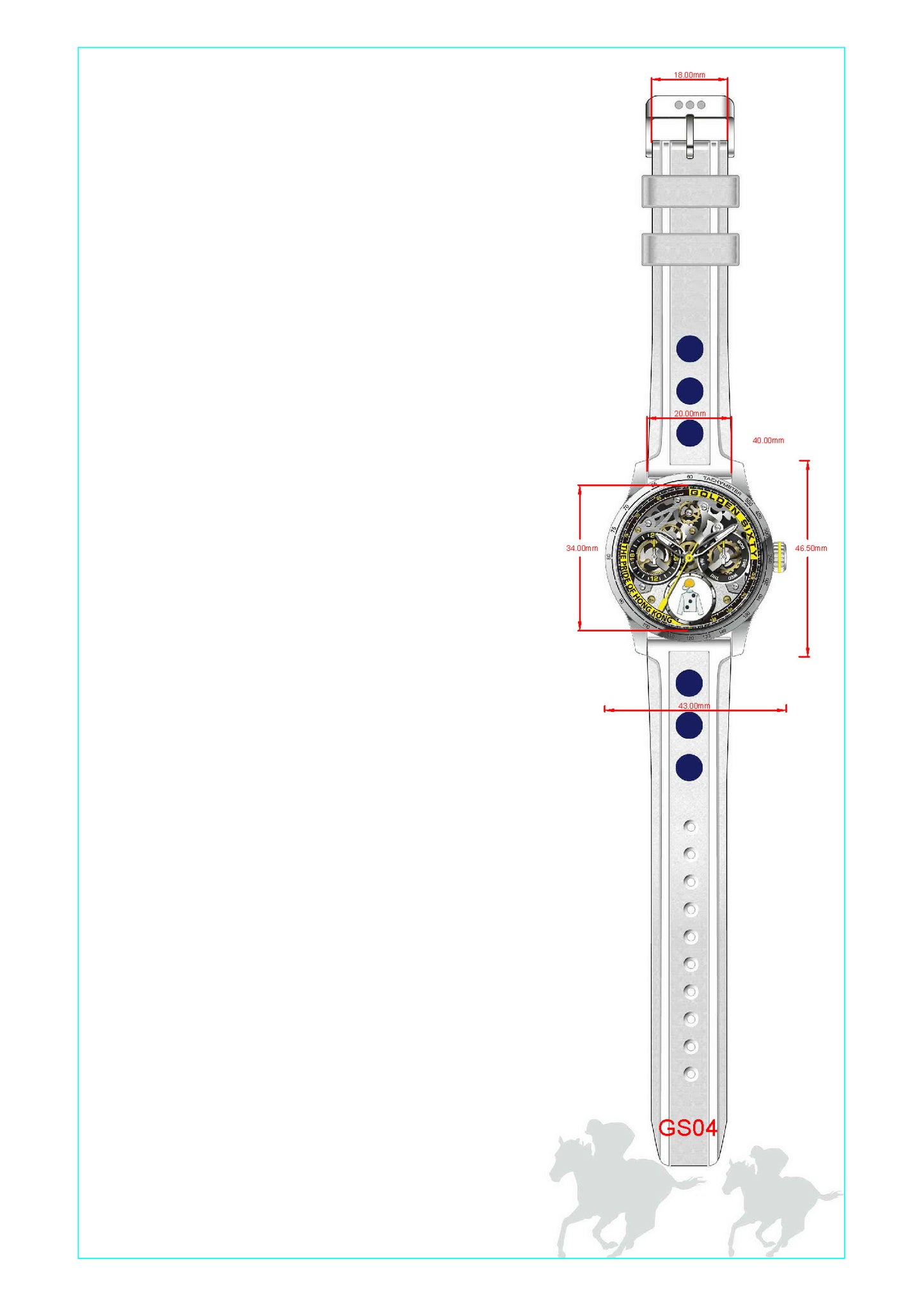 GOLDEN SIXTY Champion Series Watches GS04