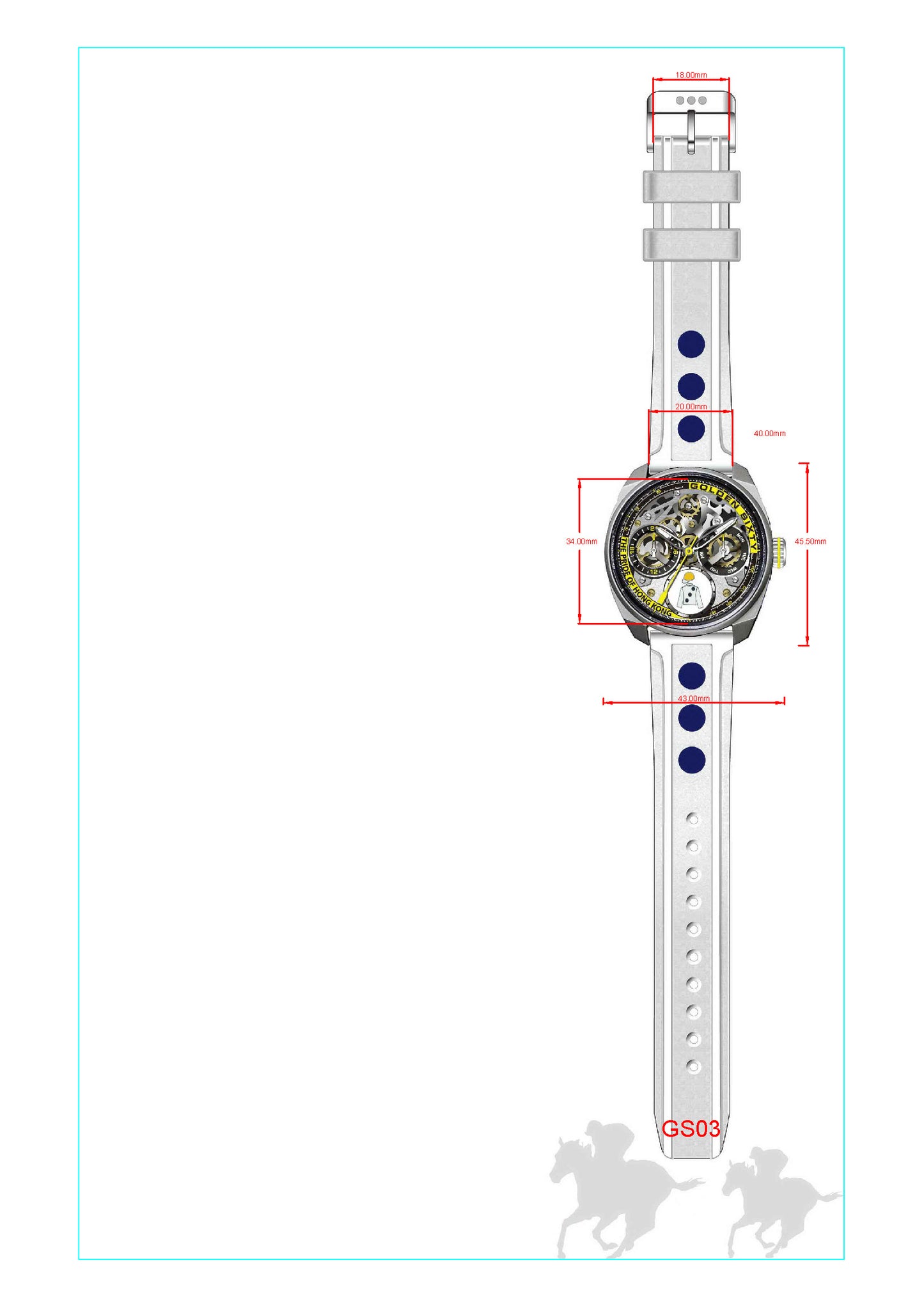 GOLDEN SIXTY Champion Series Watches GS03